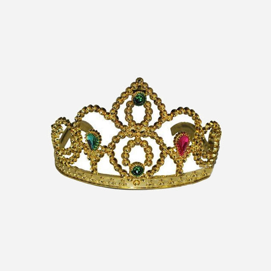 Diadème avec strass et fausses pierres