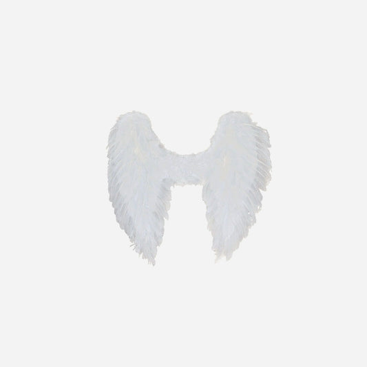 Ailes d'ange plumes blanc new 50 cm