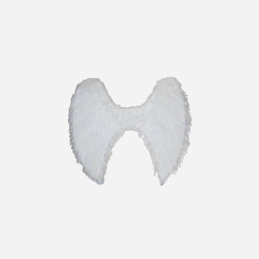 Ailes d'ange plumes moyenne blanc new 60 cm