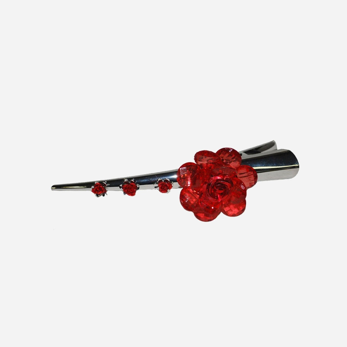 Barrette pour cheveux espagnole avec roses