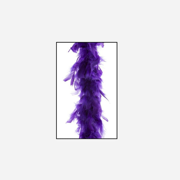Boa 50 g violet 1,9 m en plumes