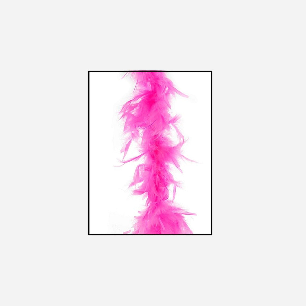 Boa 50 g pink fluo 1,9 m en plumes
