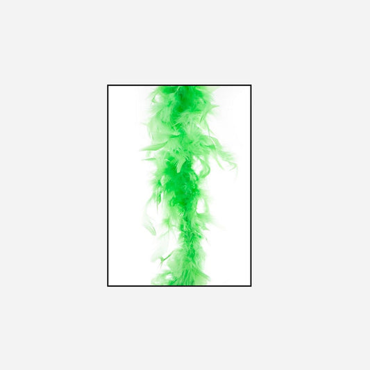 Boa 50 g vert fluo 1,9 m en plumes