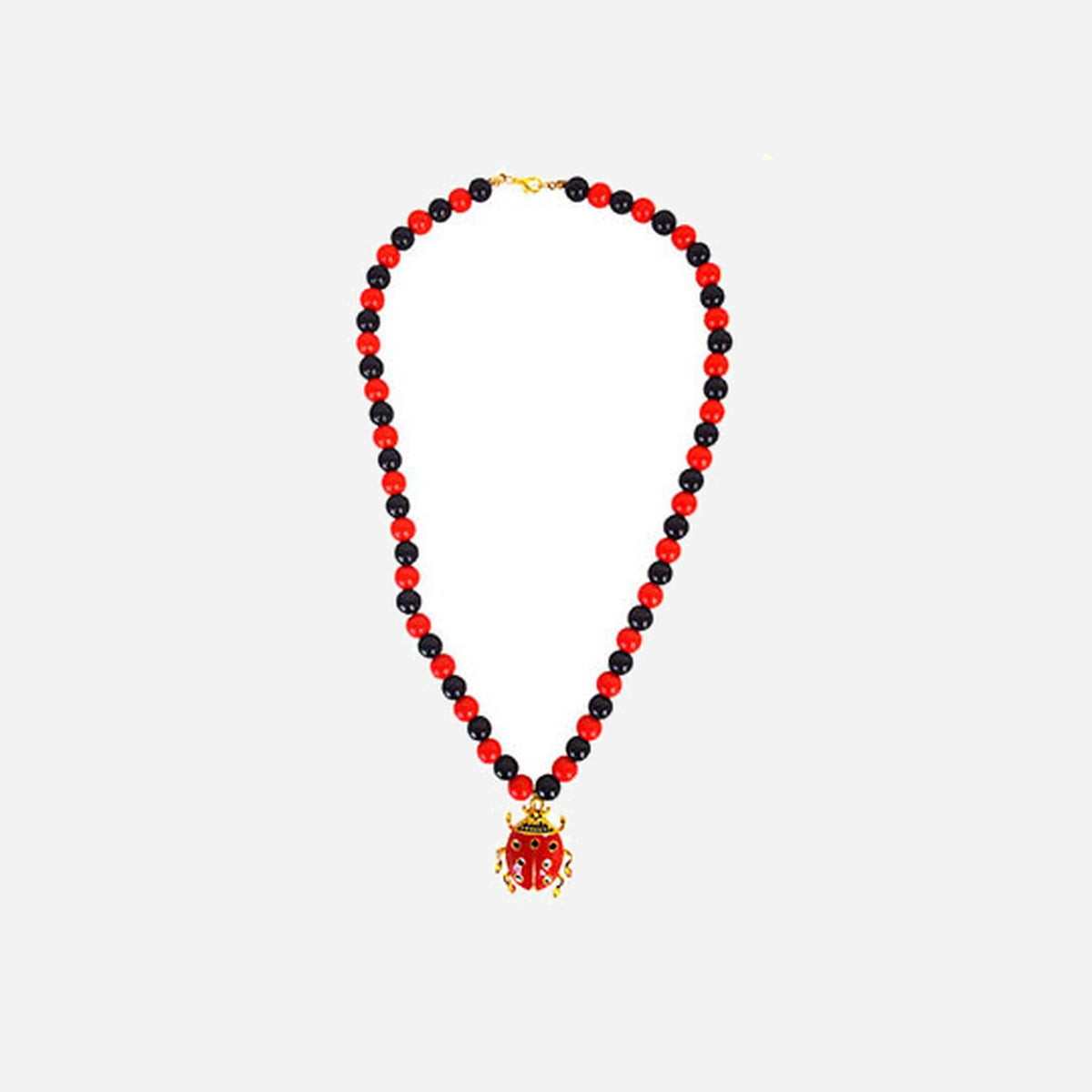 Collier coccinelle fantaisie