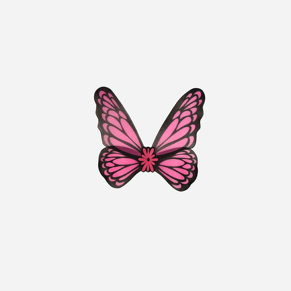 Ailes de papillon fluo pink 76 cm