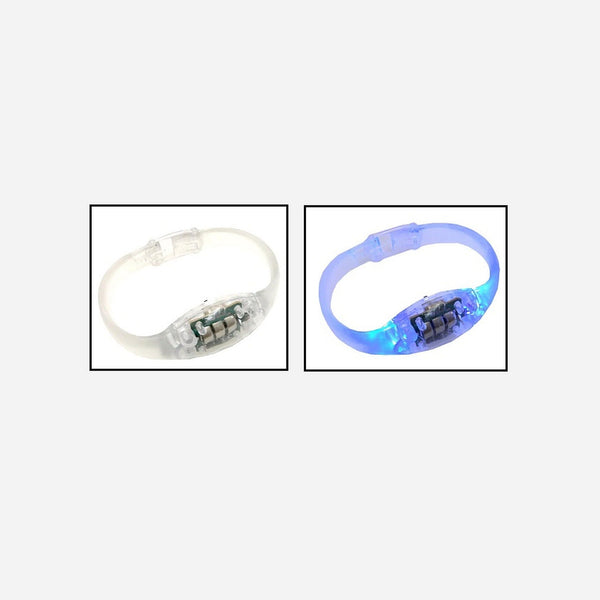 Bracelet fin lumineux LED RGB Sound Control assorti fantaisie