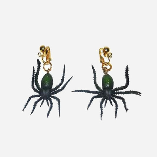 Boucles d'oreille araignée