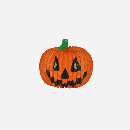 Lampion citrouille Halloween 30 cm