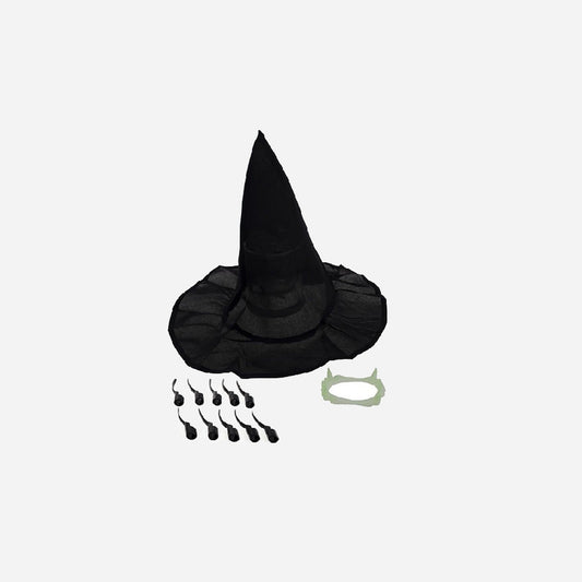 Set accessoires sorcière 3 pièces