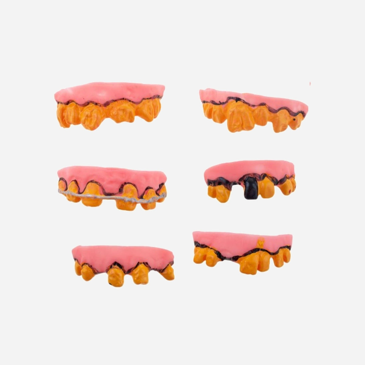 Dentier dents pourries assorti