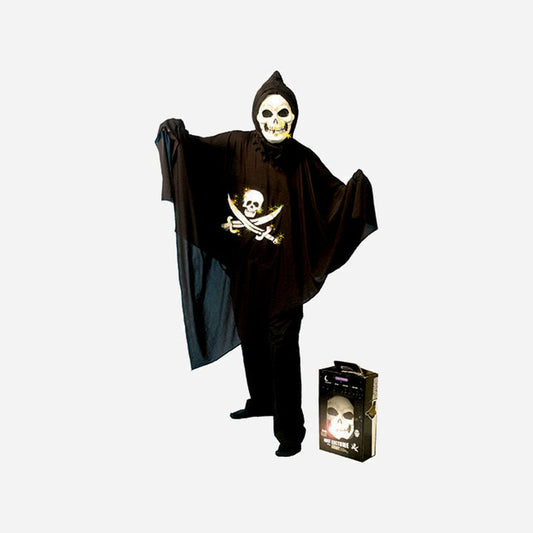 Déguisement de fantôme lumineux Taille unique
