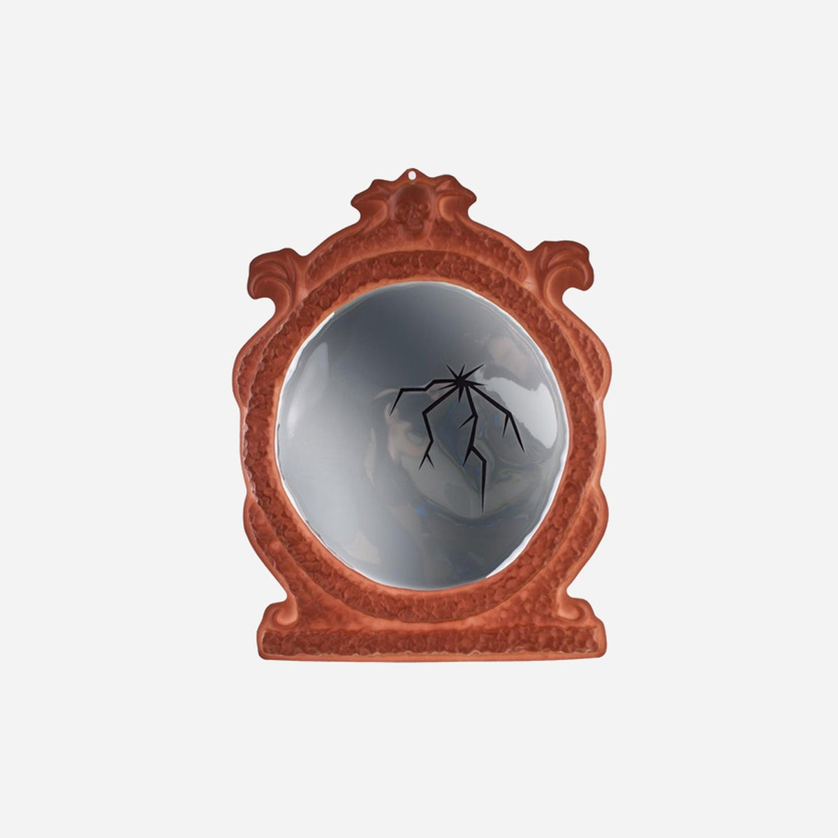 Faux miroir marron