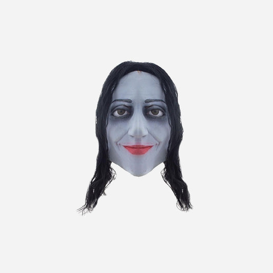 Masque Motricia avec cheveux noir