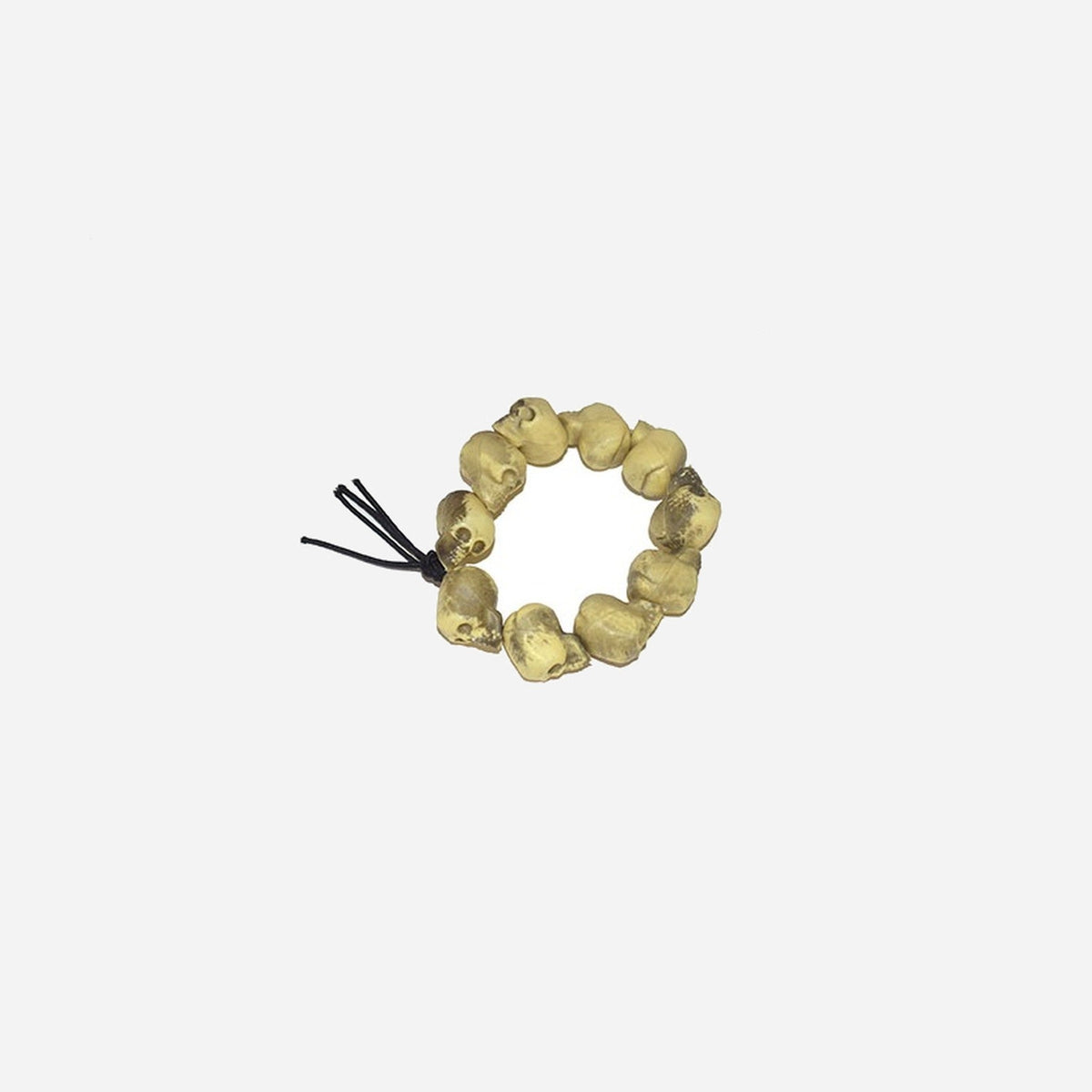 Bracelet tete de mort à élastique