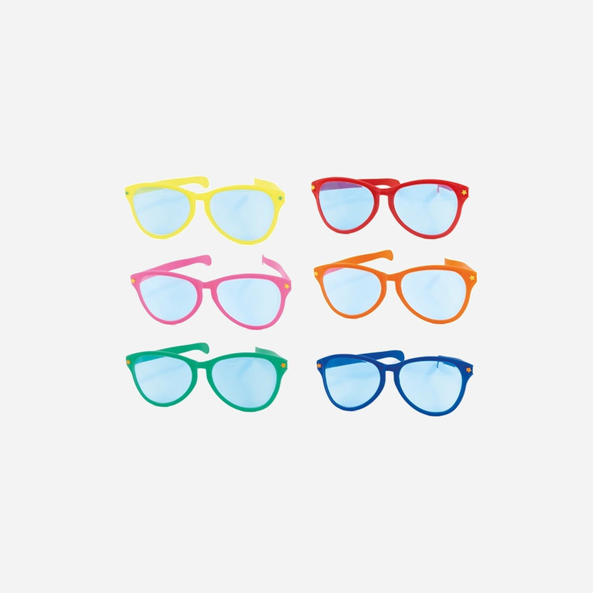 Lunette géante de fête trapèze assorti