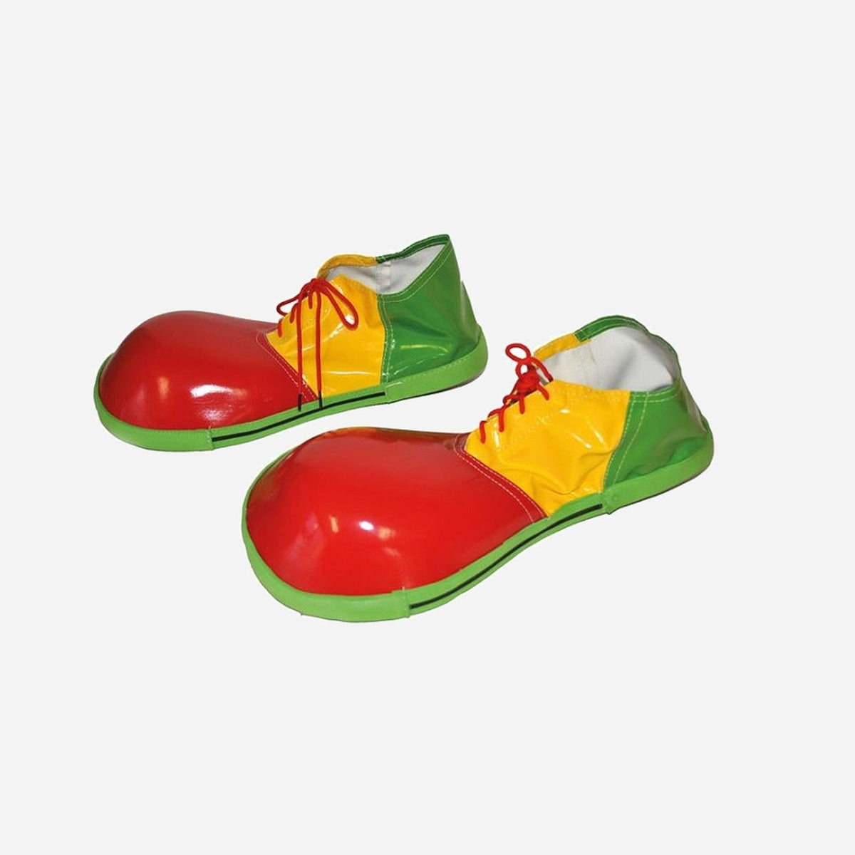 Paire de chaussures géantes clown adulte de déguisement