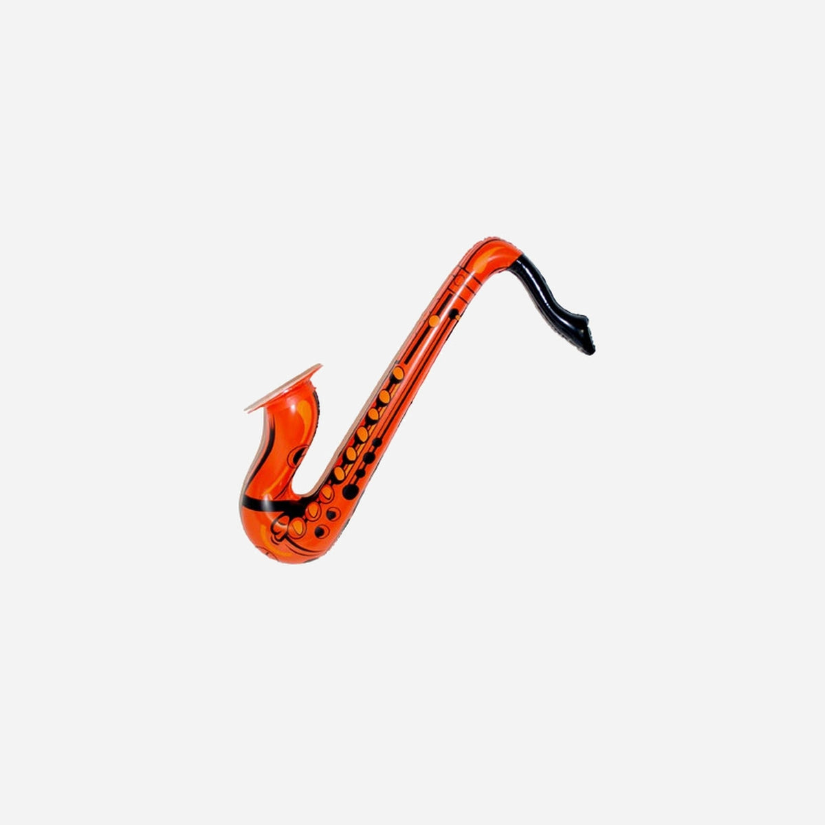 Saxophone gonflable 55 cm orange