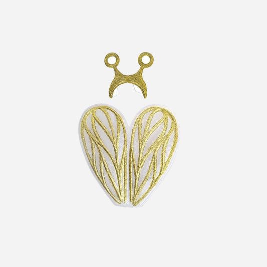 Kit d'accessoires de déguisement de fée/ange 2 pièces