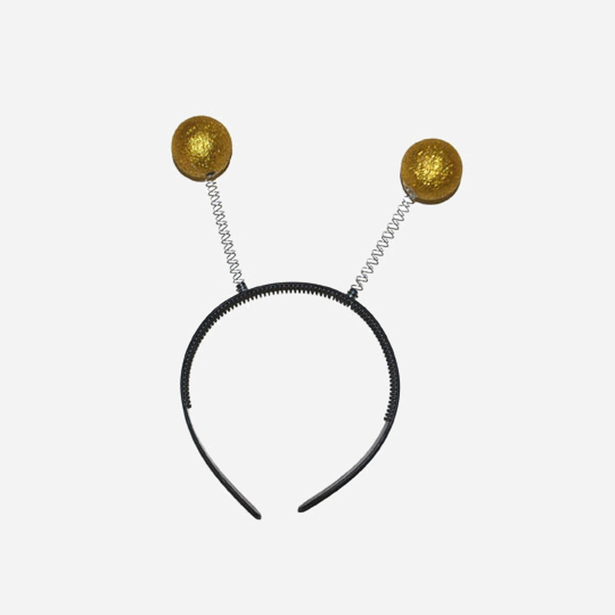 Serre-tête antennes or à paillettes