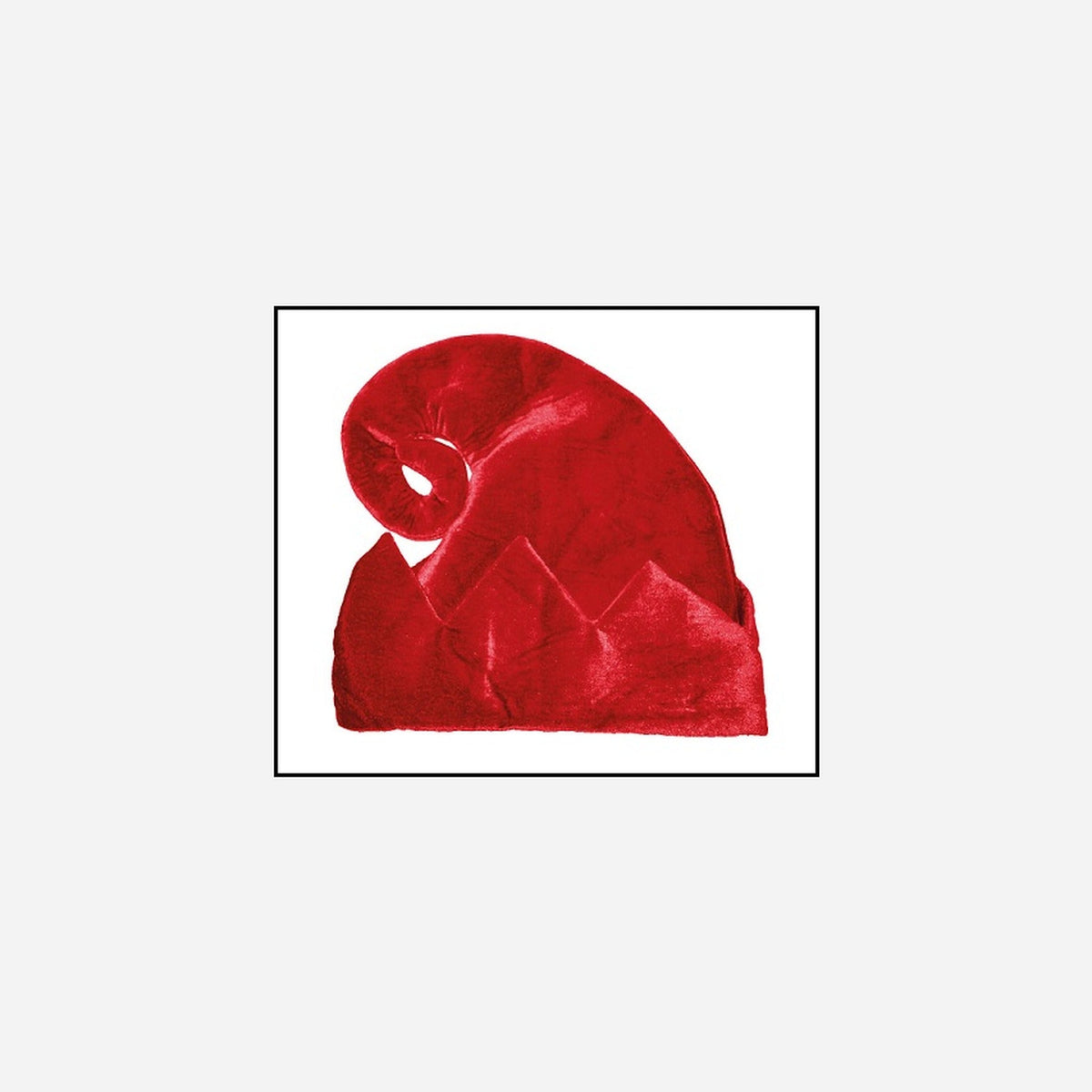 Chapeau peluche de lutin 30 cm