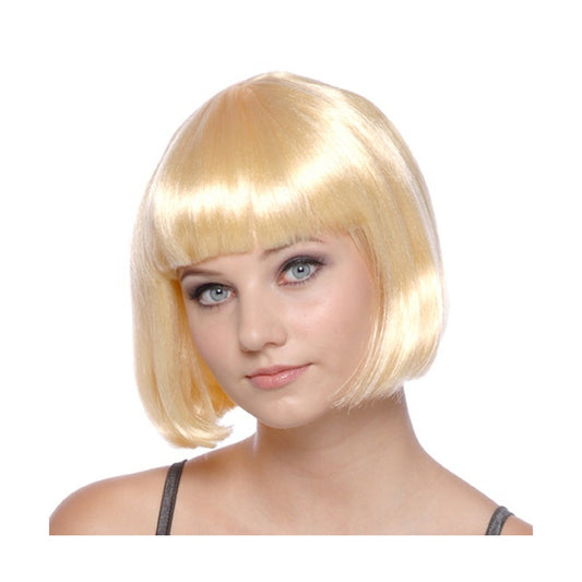 Perruque sexy Holly blonde platine