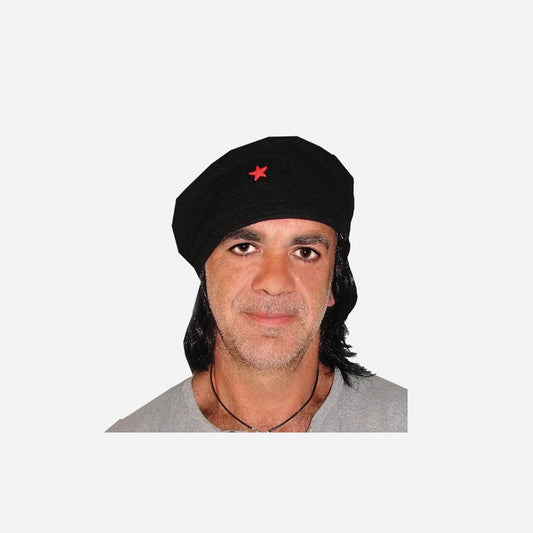 Perruque Che Guevara noire