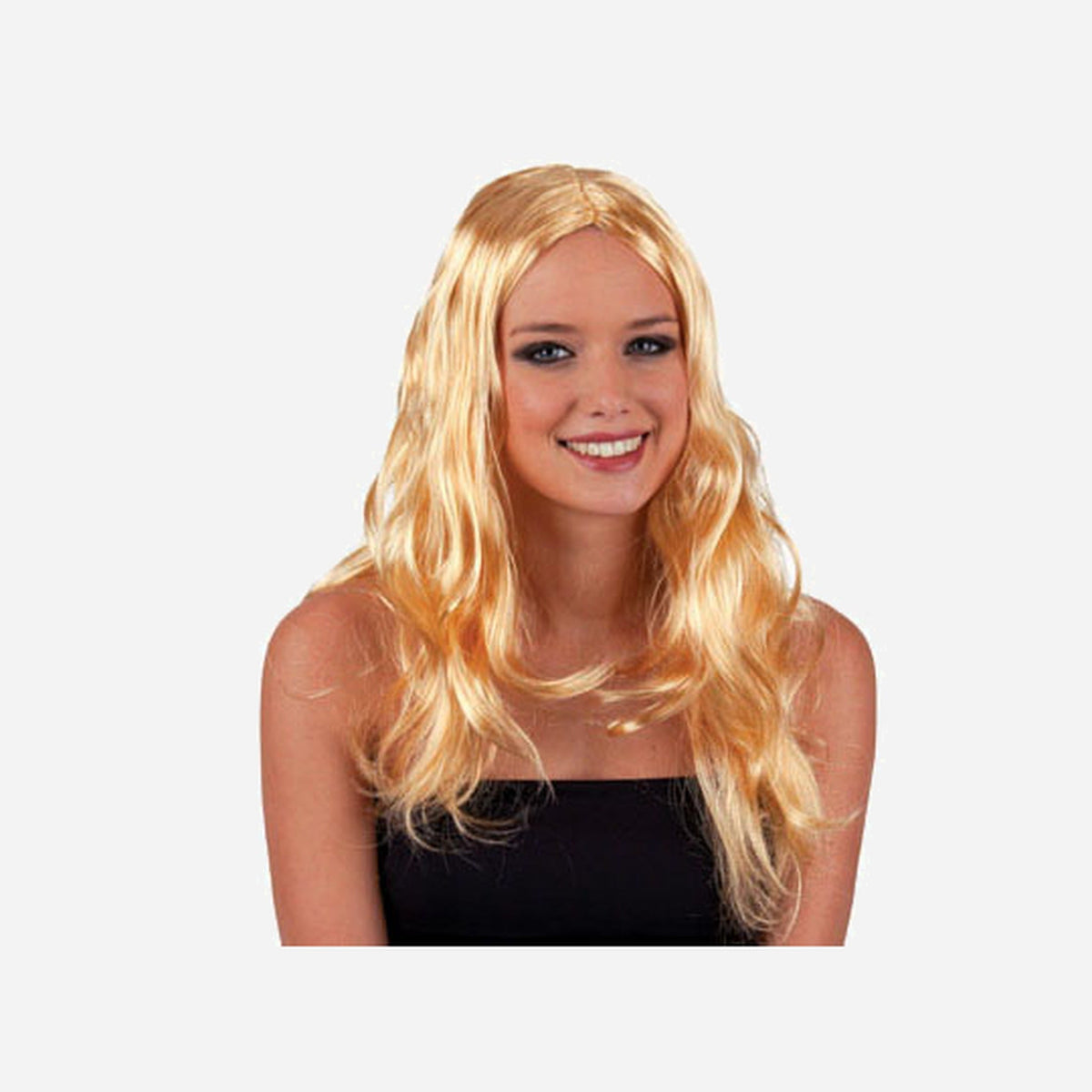 Perruque cheveux longs sexy blond