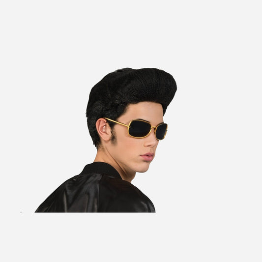Perruque de rocker avec banane