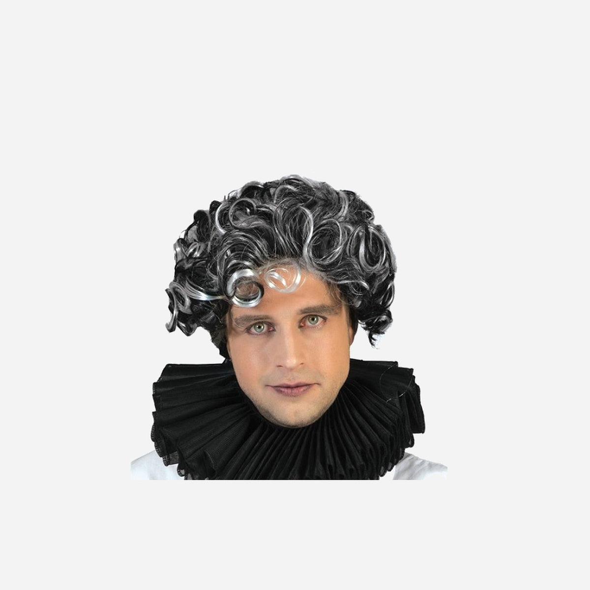 Collerette baroque noire