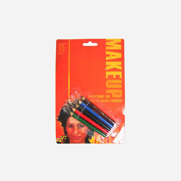 Lot de 6 crayons de maquillage pour les yeux Eye Liner de fête