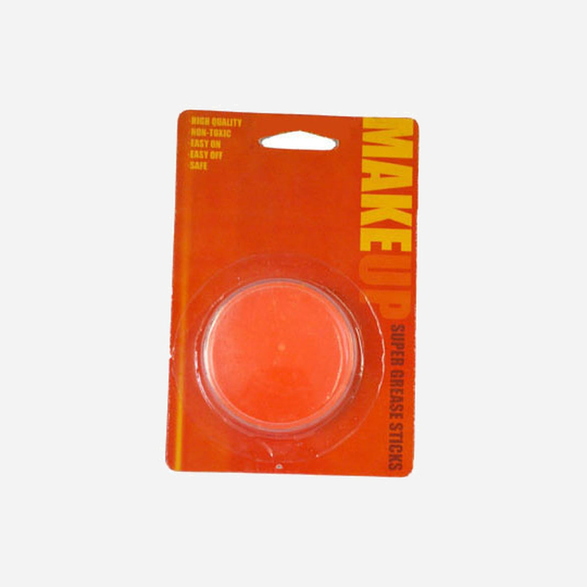 Pot galet de maquillage à l'eau orange de fête