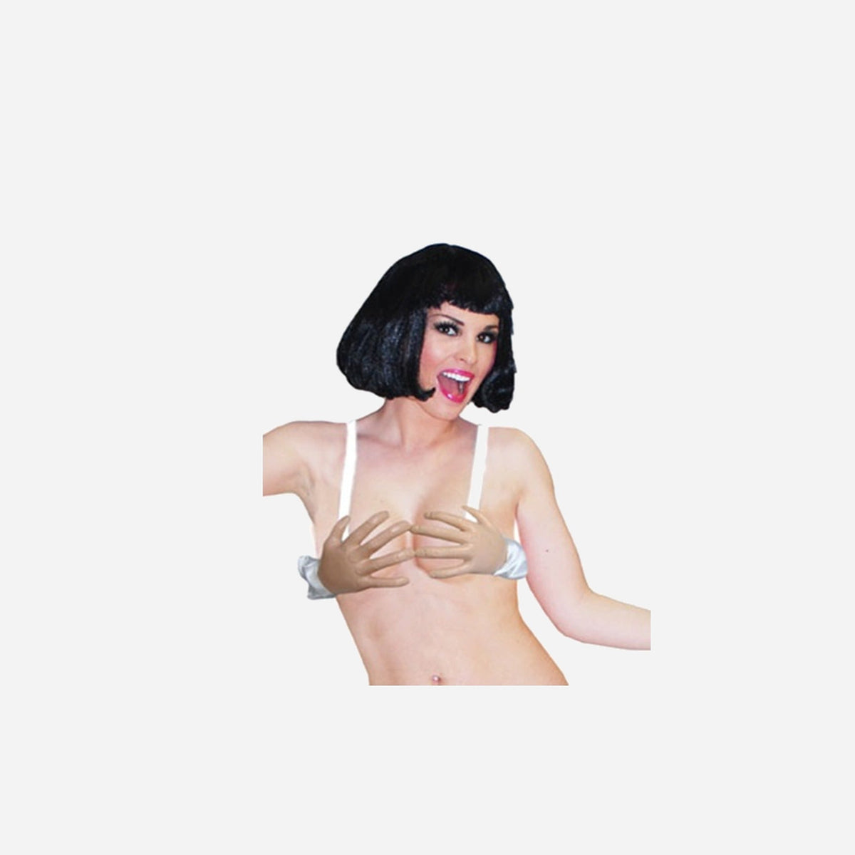 Soutien-gorge gag sexy avec mains
