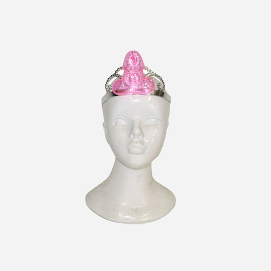 Diadème gag avec strass sexy pénis/zizi rose