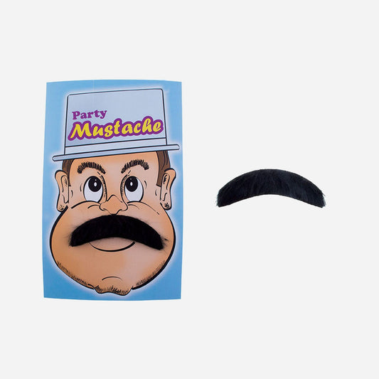 Fausse moustache latine noir