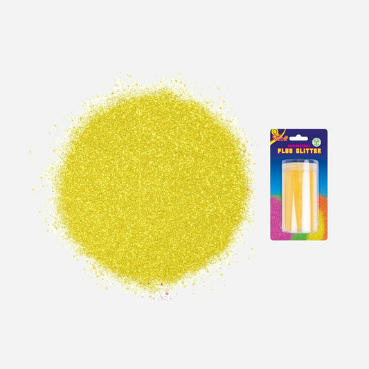Pot de paillettes neon fluo biodégradables 200 g