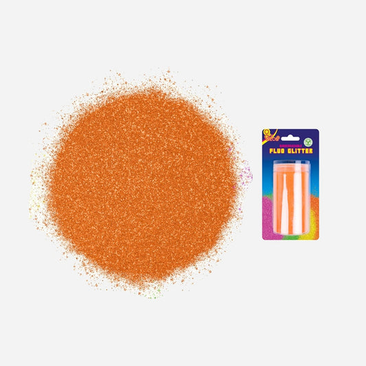 Pot de paillettes neon fluo biodégradables 200 g