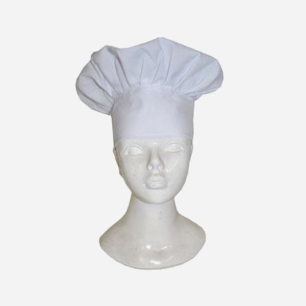 Toque de cuisinier chef blanche
