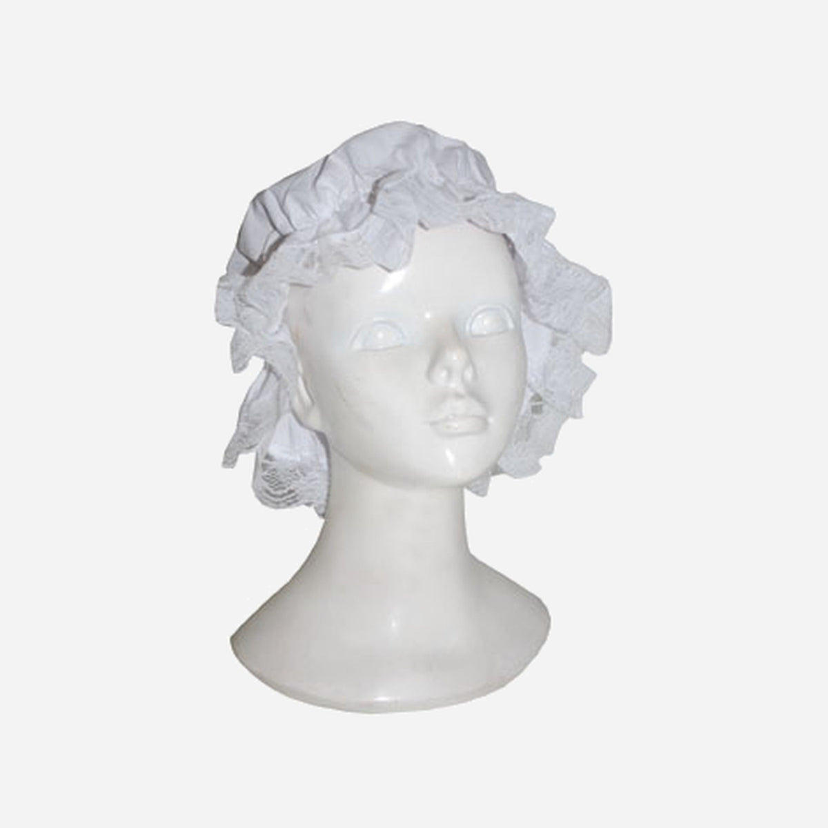 Bonnet de nuit blanc