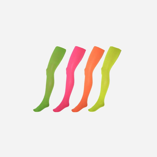 Collant pour femme panty fluo néon
