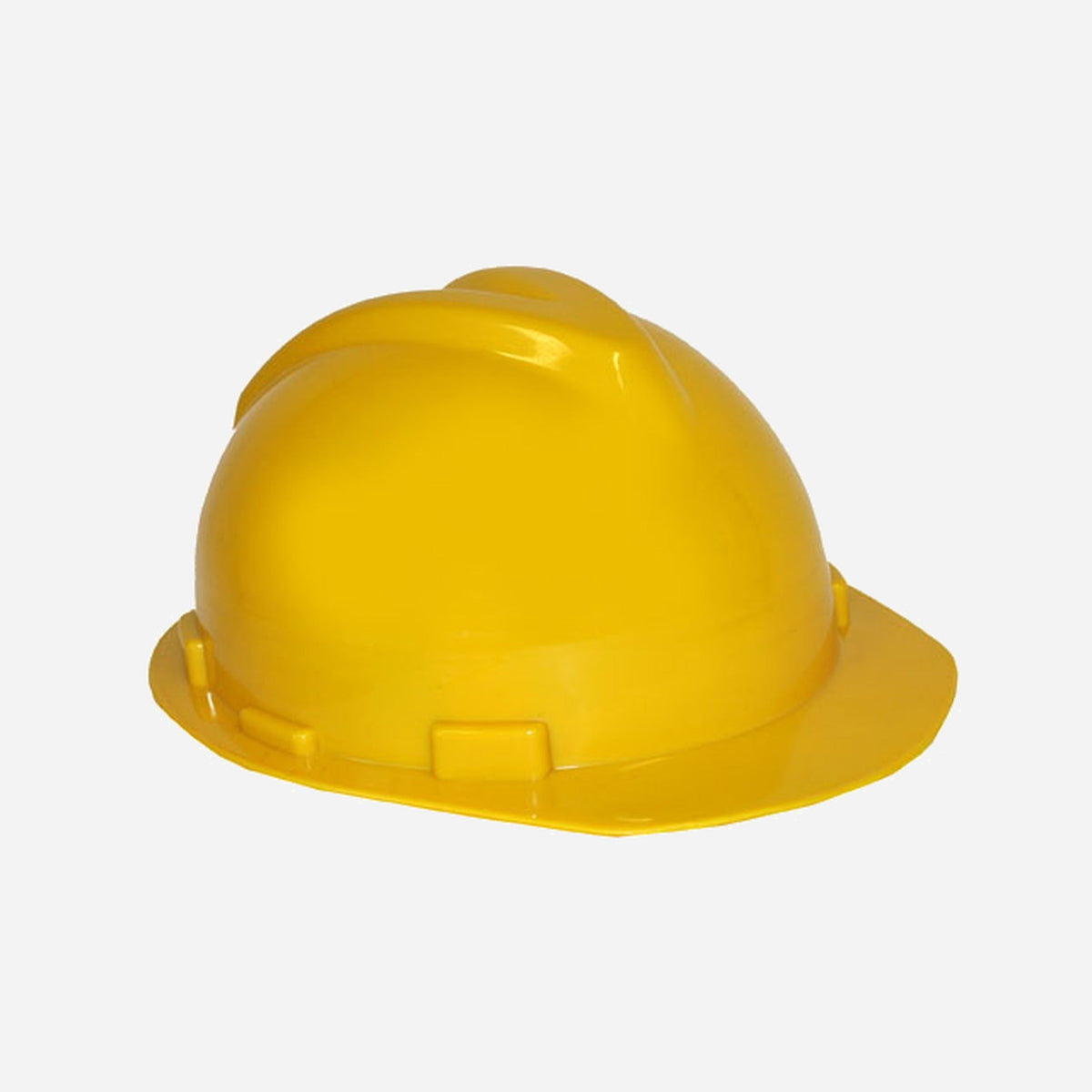 Casque de chantier jaune