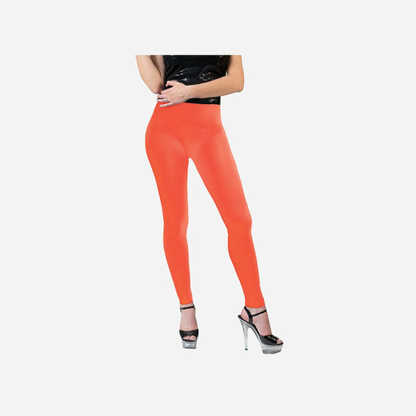 Pantalon legging fluo orange