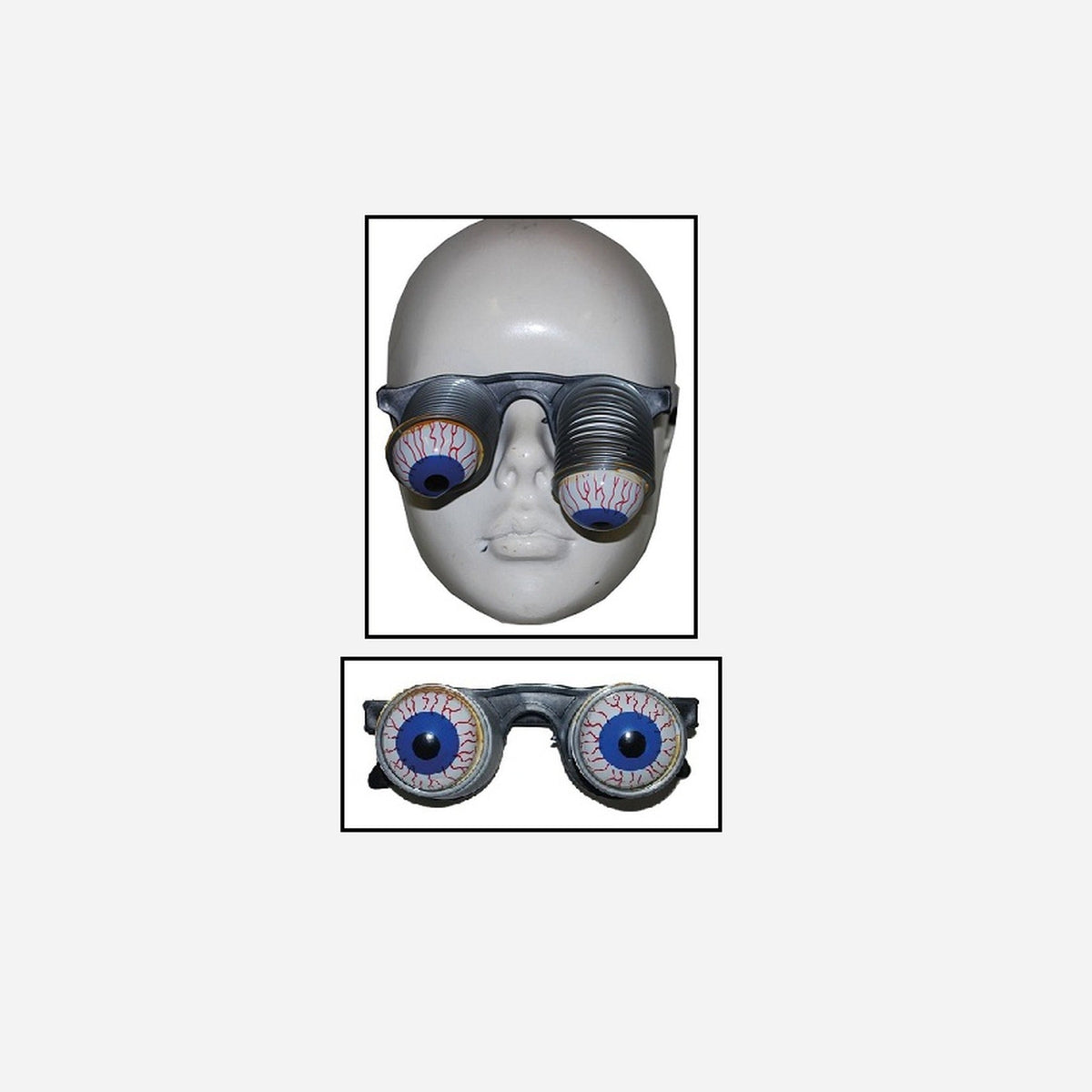 Lunettes gag avec yeux sur ressort pour enfant