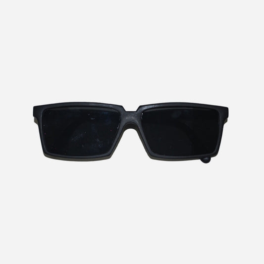 Lunettes noires avec miroirs vue arrière
