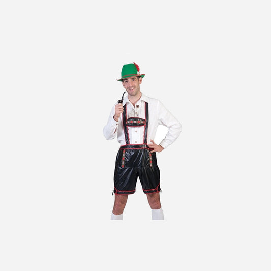 Short à bretelles homme tyrolien