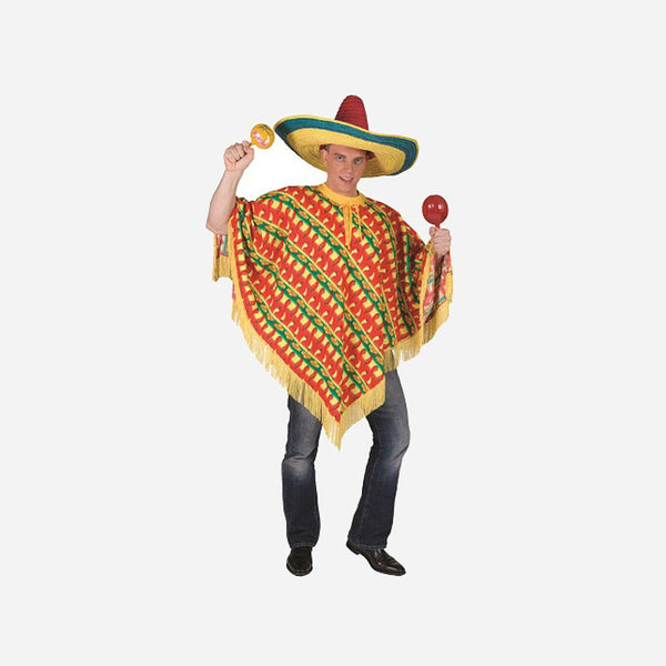 Poncho amigo adulte Taille unique
