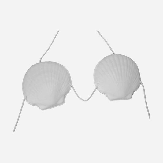 Soutien-gorge Tahiti coquillage blanc