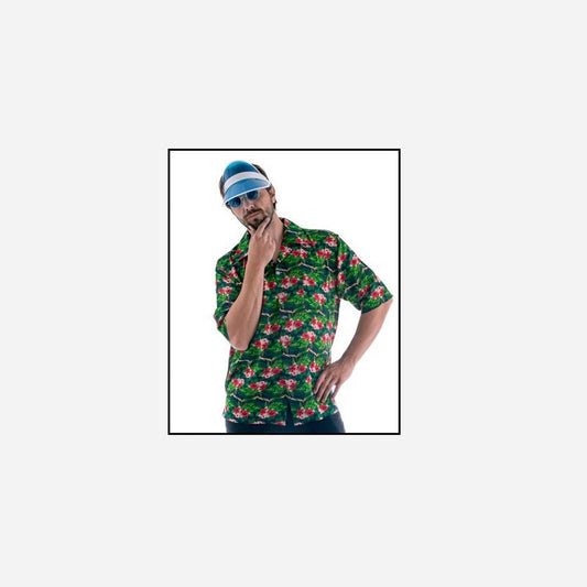 Chemise Tahiti Hawaï motifs "Kaï"