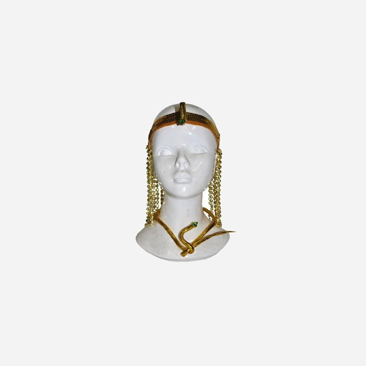 Kit bandeau Cléopatre avec perles et collier serpent or fantaisie