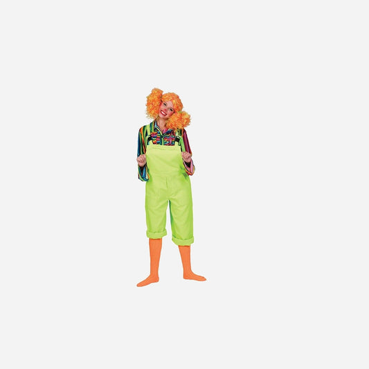 Salopette vert fluo adulteTaille L