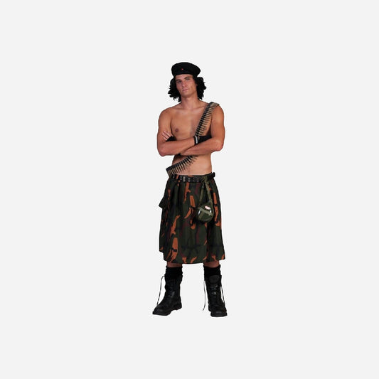 Kilt militaire army adulte Taille unique
